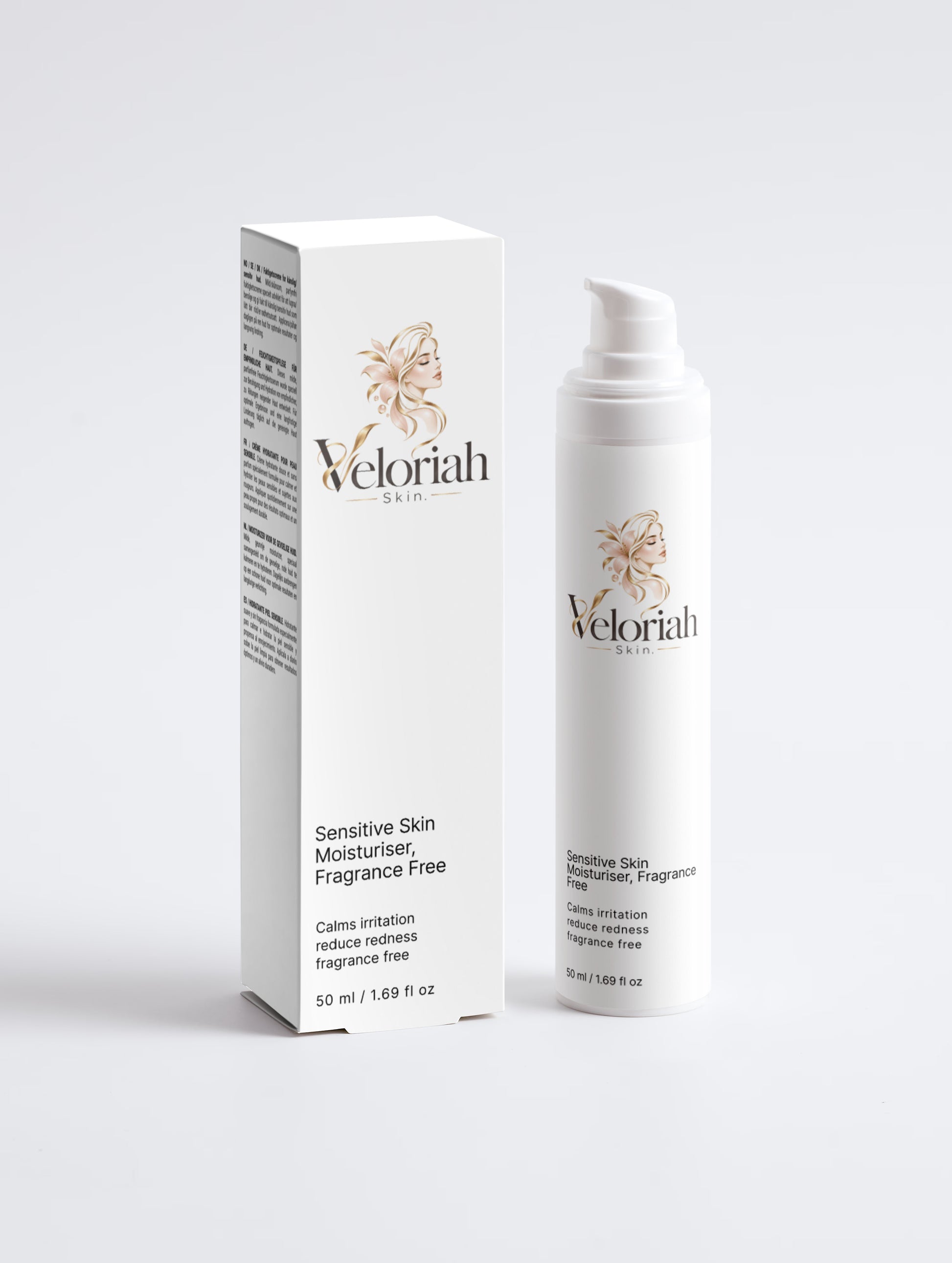 Sensitive Skin Moisturiser, Fragrance Free